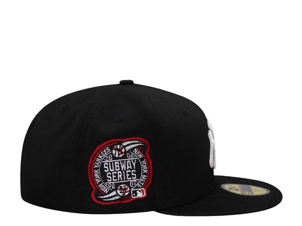 New Era New York Yankees Subway Series 2000 Black and Red Edition 59Fifty Fitted Cap