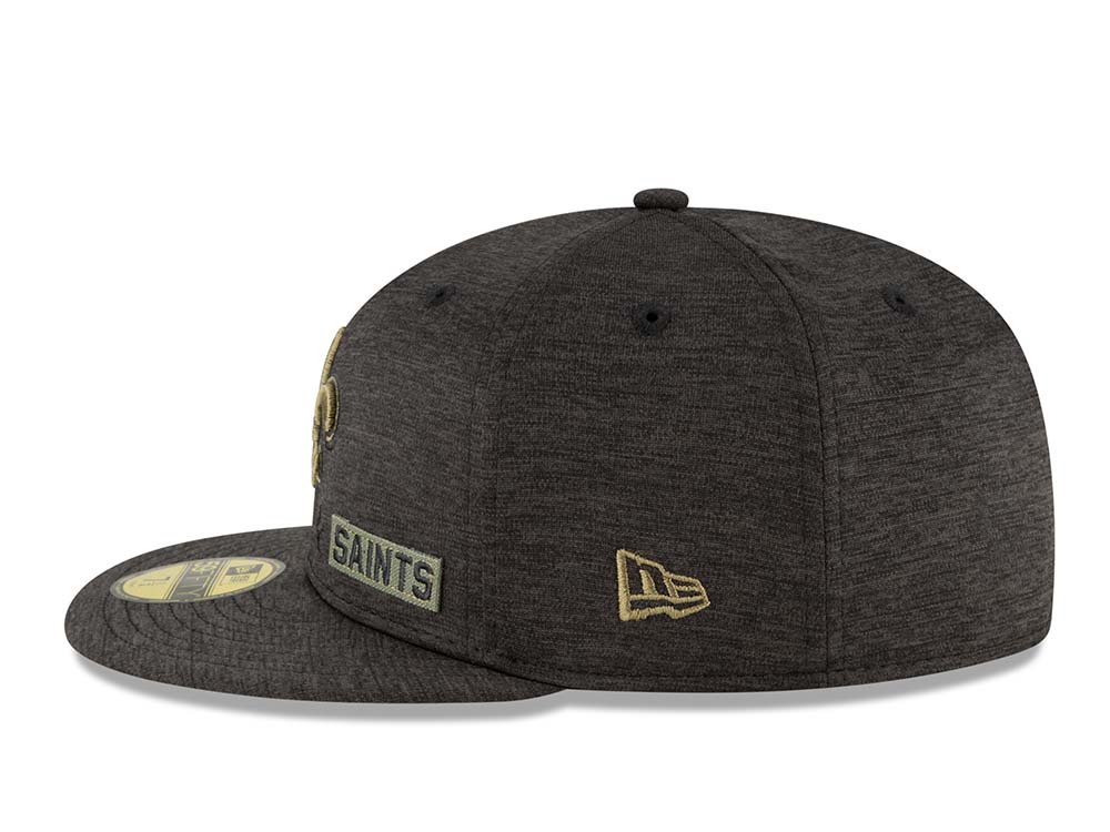 New Era New Orleans Saints Salute to Service 2020 Fitted 59Fifty Cap