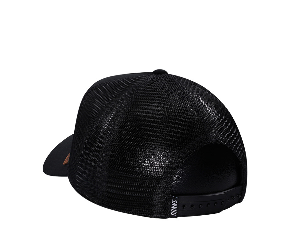 Djinns M-Ribstop Black Trucker Snapback Cap