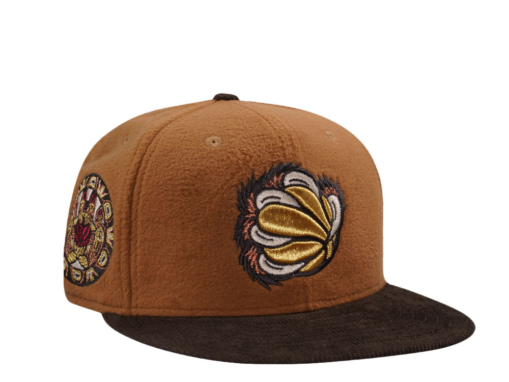 New Era Memphis Grizzlies Walnut Corduroy Two Tone Edition 59Fifty Fitted Cap