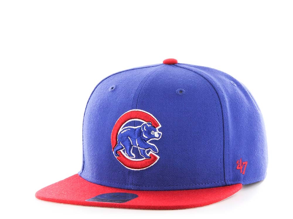 47Brand Chicago Cubs Sure Shot Captain Two Tone Snapback Cap