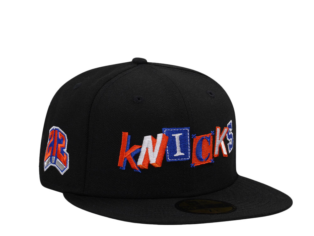 New Era New York Knicks Ransom Note 212 Edition 59Fifty Fitted Cap