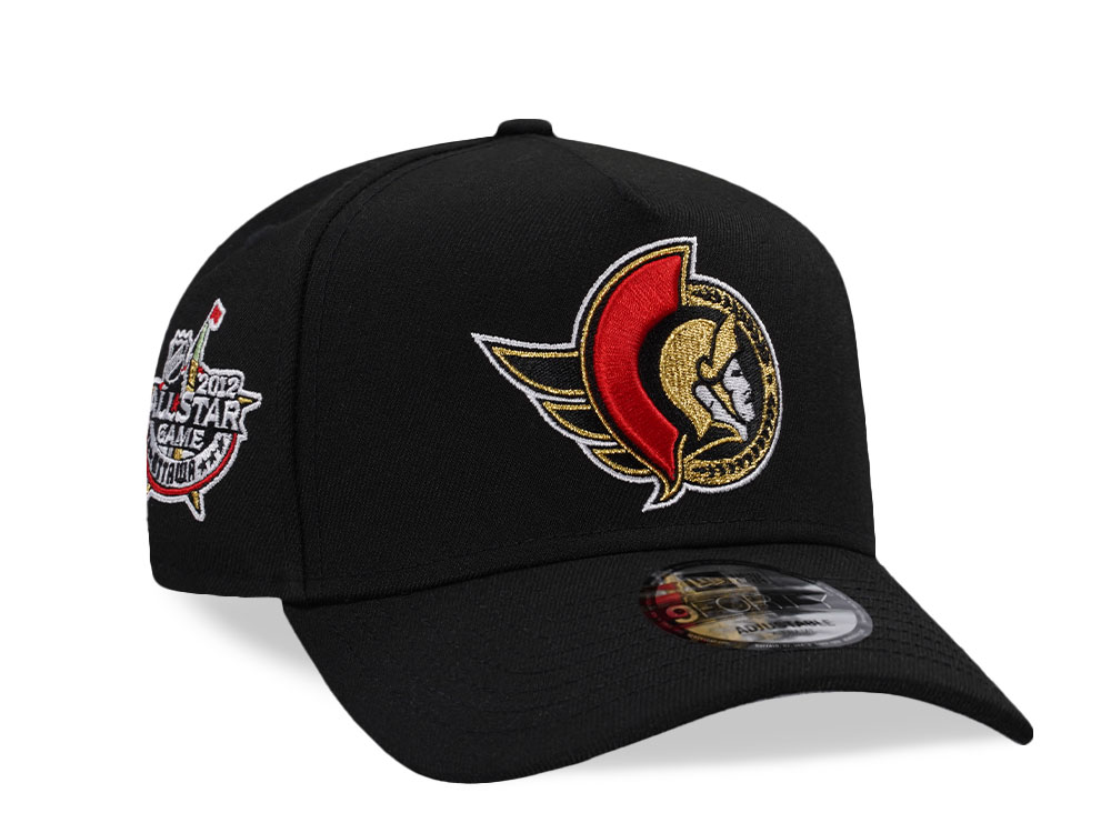 New Era Ottawa Senators All Star Game 2012 Black Edition 9Forty A Frame Snapback Cap
