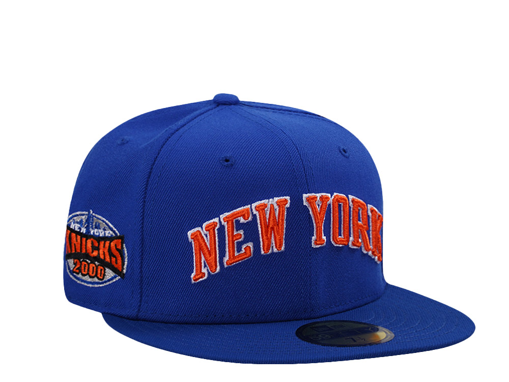 New Era New York Knicks 2000 Blue Prime Edition 59Fifty Fitted Cap