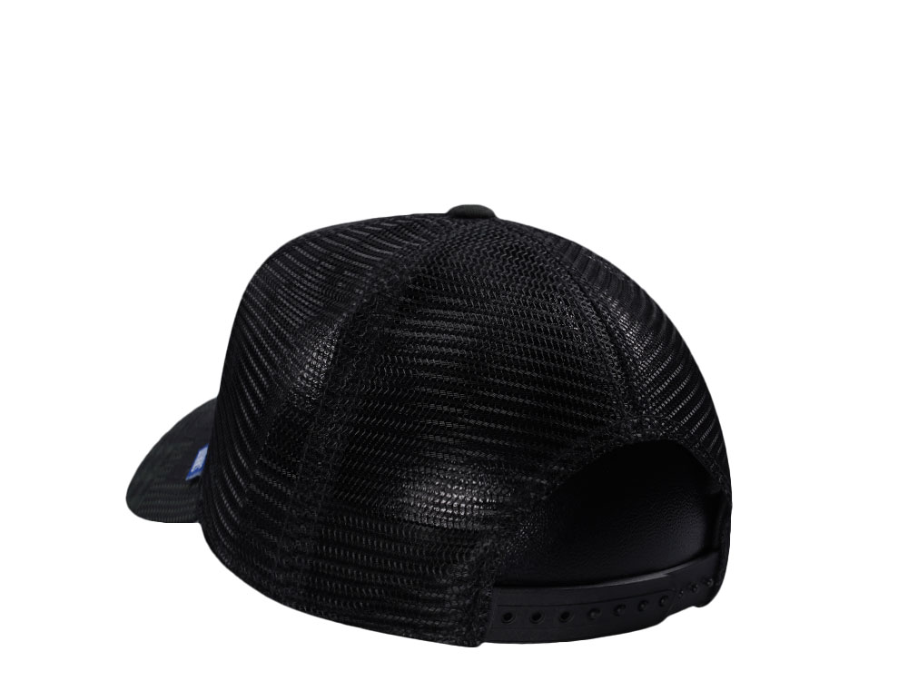 Djinns Camouflage Black Trucker Snapback Cap