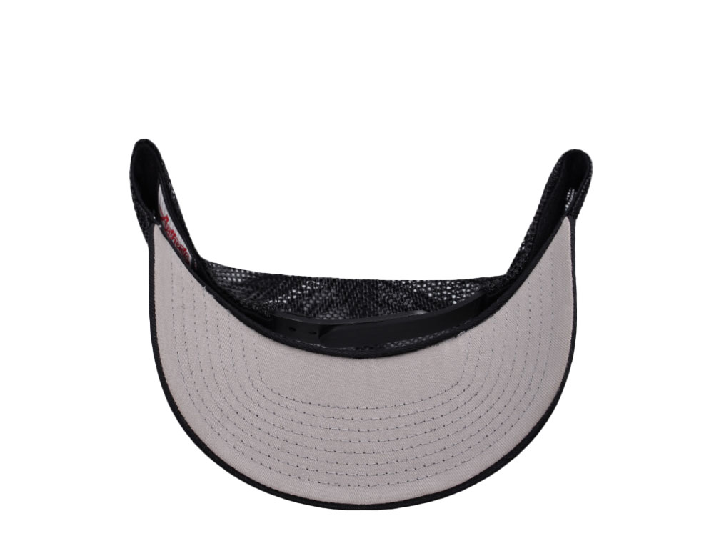 Good Hats Blank Black Trucker Snapback Cap
