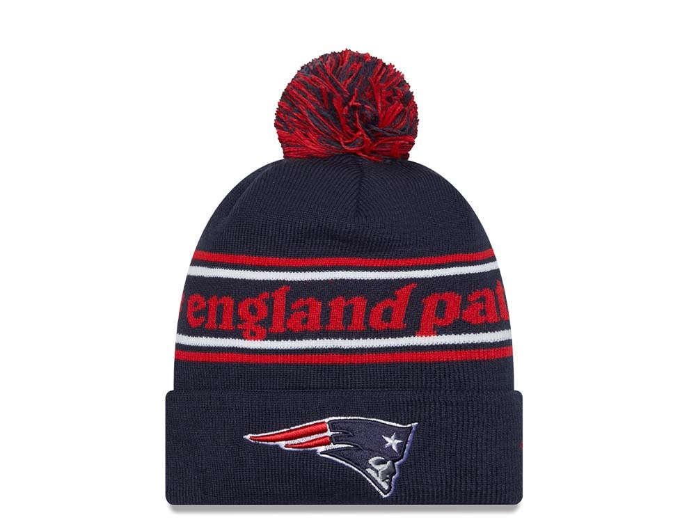 New Era New England Patriots Script Knit