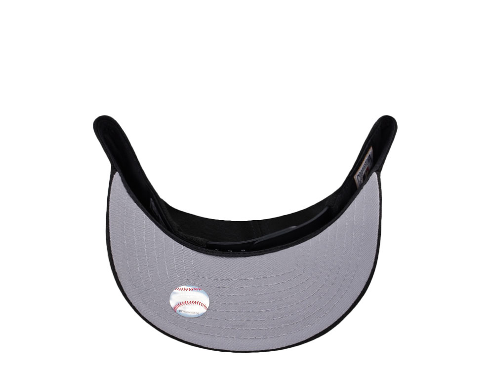 New Era Atlanta Braves 150th Anniversary Flame Black Prime Edition 9Fifty A Frame Snapback Cap