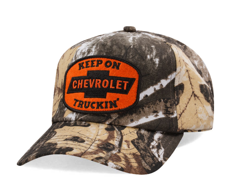 American Needle Chevrolet Roscoe Camo Snapback Cap