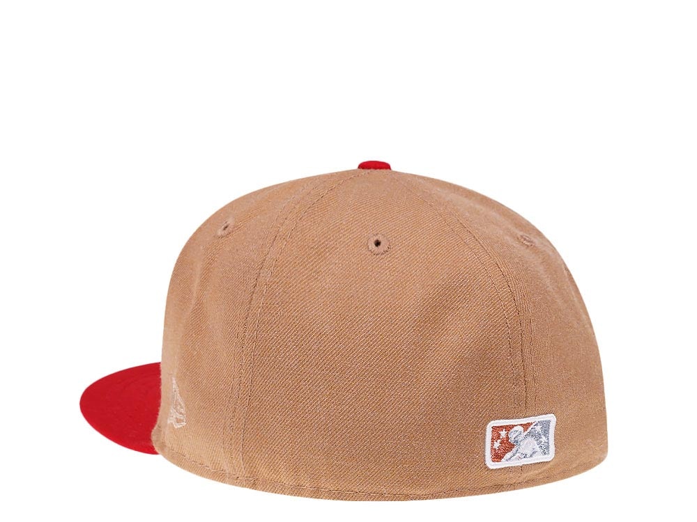 New Era Asheville Tourists Winter Metallic Two Tone Edition 59Fifty Fitted Cap