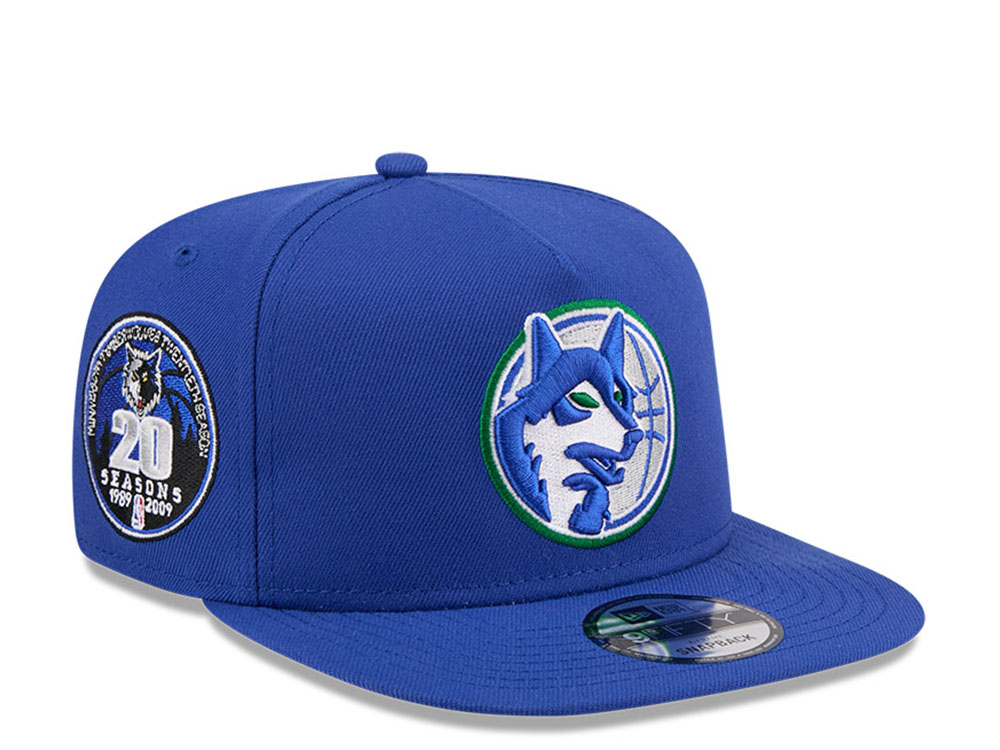 New Era Minnesota Timberwolves 20 Seasons HWC Edition 9Fifty A Frame Snapback Cap