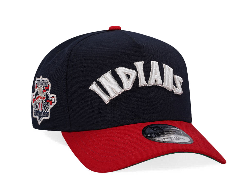 New Era Cleveland Indians American League Two Tone Edition 9Forty A Frame Snapback Cap