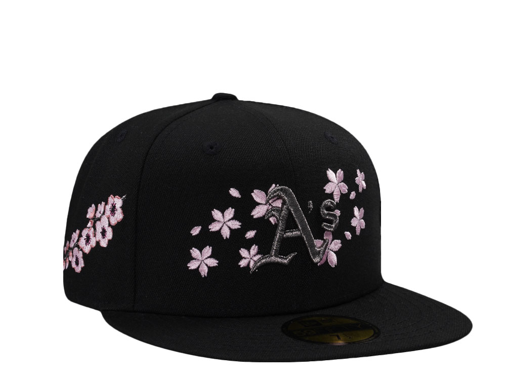 New Era Oakland Athletics Sakura Black Prime Edition 59Fifty Fitted Cap