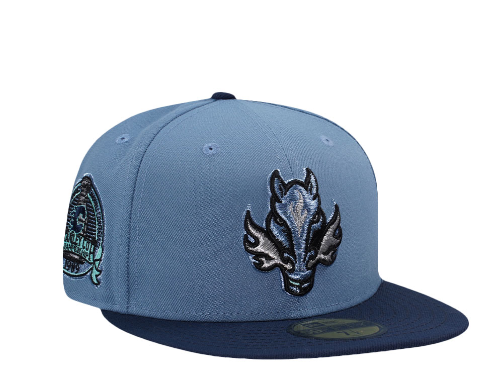 New Era Calgary Flames Stanley Cup Champions 1989 Blue Two Tone Edition 59Fifty Fitted Cap