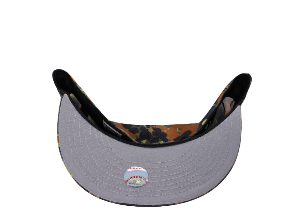 New Era Oakland Athletics 40 Years Flecktarn Copper Edition 59Fifty Fitted Cap