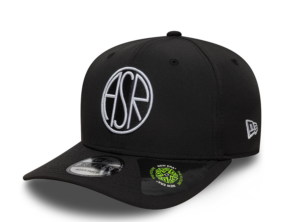 New Era AS Roma Recycled Black Edition 9Seventy Snapback Cap