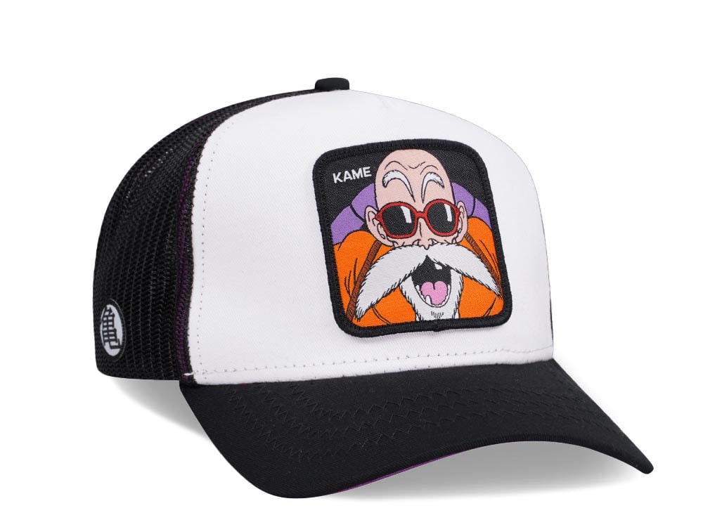 Capslab Dragon Ball Z Kame Sennin White/Black Trucker Snapback Cap