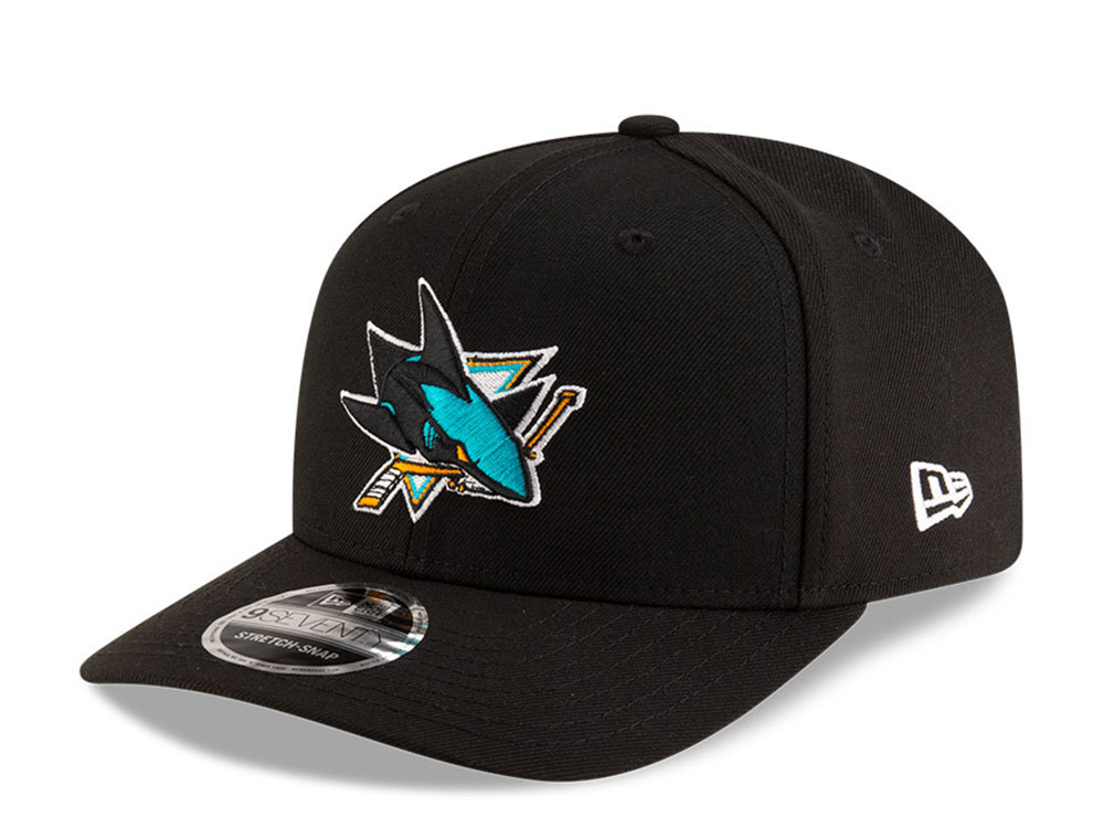 New Era San Jose Sharks NHL Team 9Seventy Stretch Snapback Cap