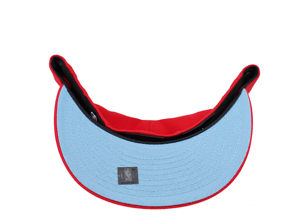 New Era Chicago Bulls Red and Blue Edition 59Fifty Fitted Cap