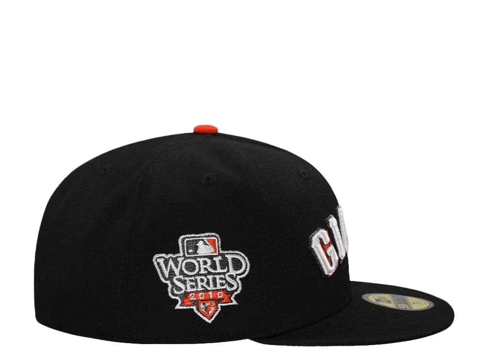 New Era San Francisco Giants World Series 2010 Black Throwback Edition 59Fifty Fitted Cap