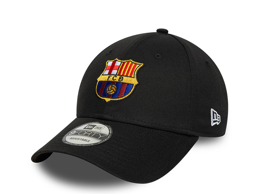 New Era Barcelona FC Black Edition 9Forty Strapback Cap