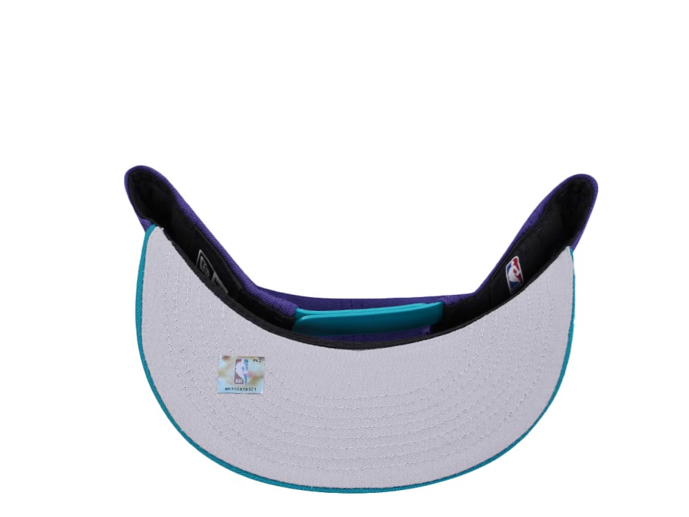 New Era Charlotte Hornets Purple Two Tone Classic Edition 9Fifty Snapback Cap