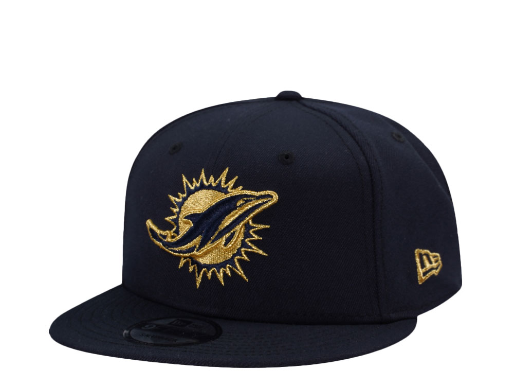 New Era Miami Dolphins Classic Navy Prime Edition 9Fifty Snapback Cap