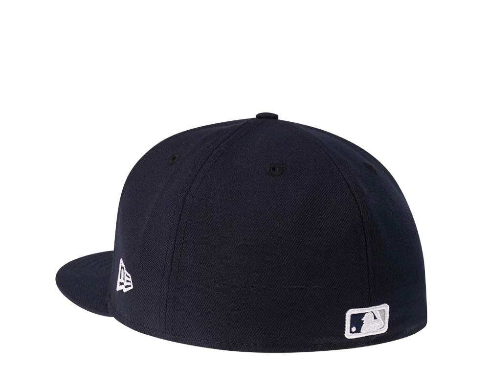New Era New York Yankees Navy and Pink 59Fifty Fitted Cap