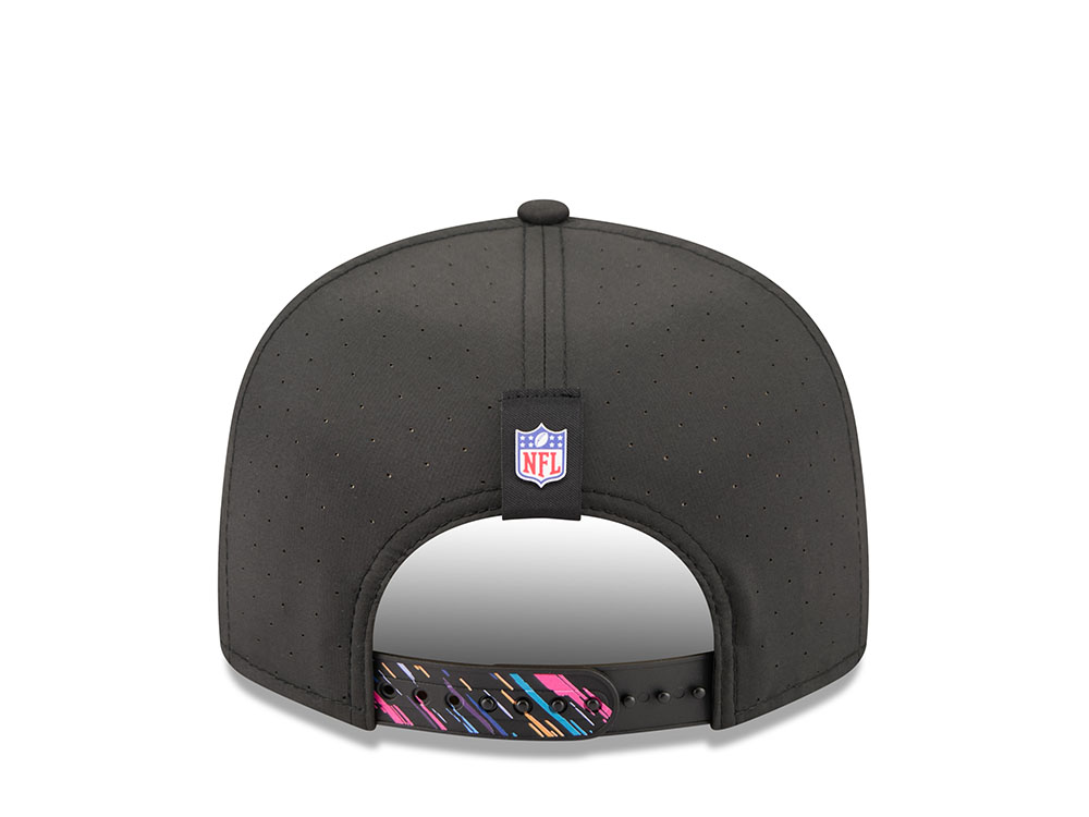 New Era Los Angeles Chargers Crucial Catch 2026 Black Edition 9Fifty Split Panel Snapback Cap