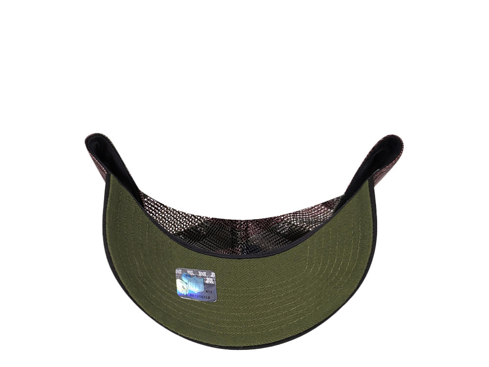 New Era Tennessee Titans Camo 9Forty A Frame Trucker Snapback Cap