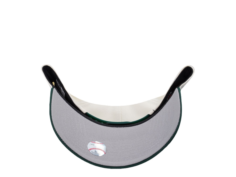 New Era Oakland Athletics Giants Script Chrome Two Tone Edition 9Forty A Frame Snapback Cap