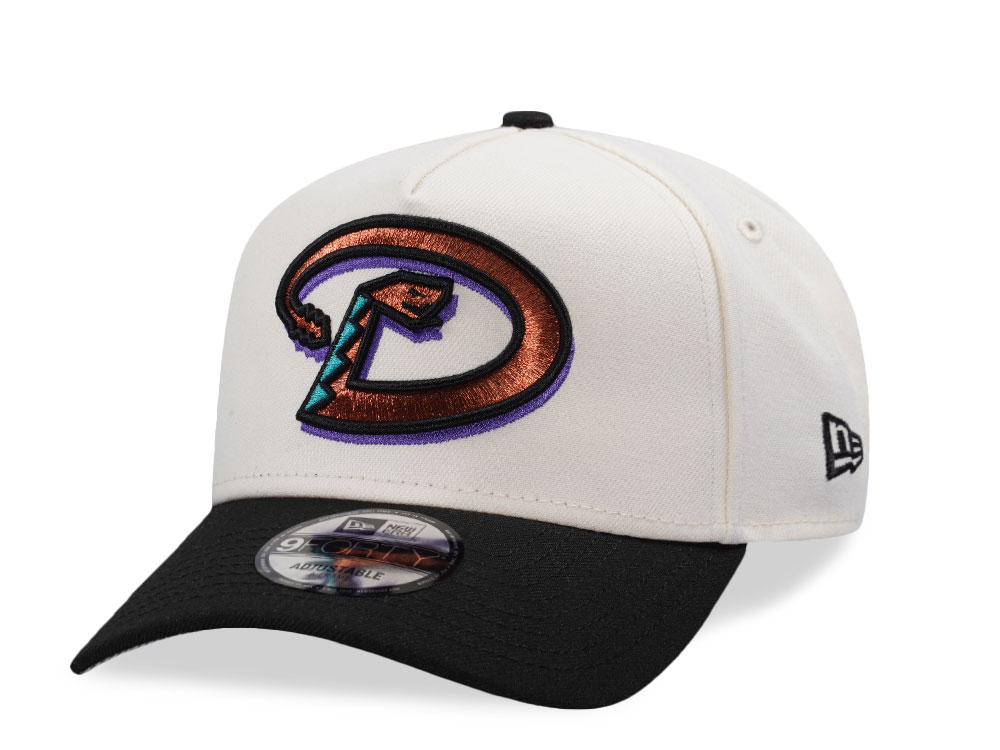New Era Arizona Diamondbacks Chrome Two Tone Edition 9Forty A Frame Snapback Cap