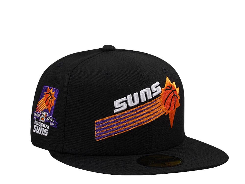 New Era Phoenix Suns 25th Anniversary Black Prime Edition 59Fifty Fitted Cap