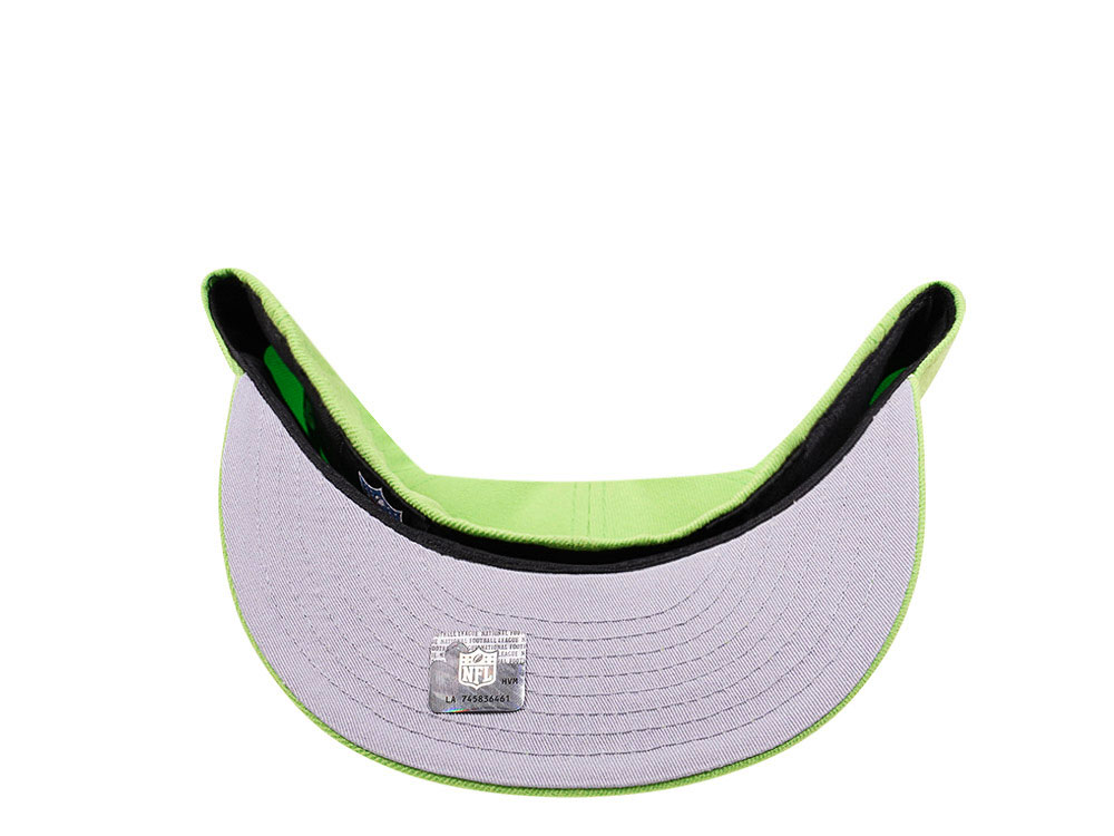 New Era Seattle Seahawks Flash Green Edition 59Fifty Fitted Cap
