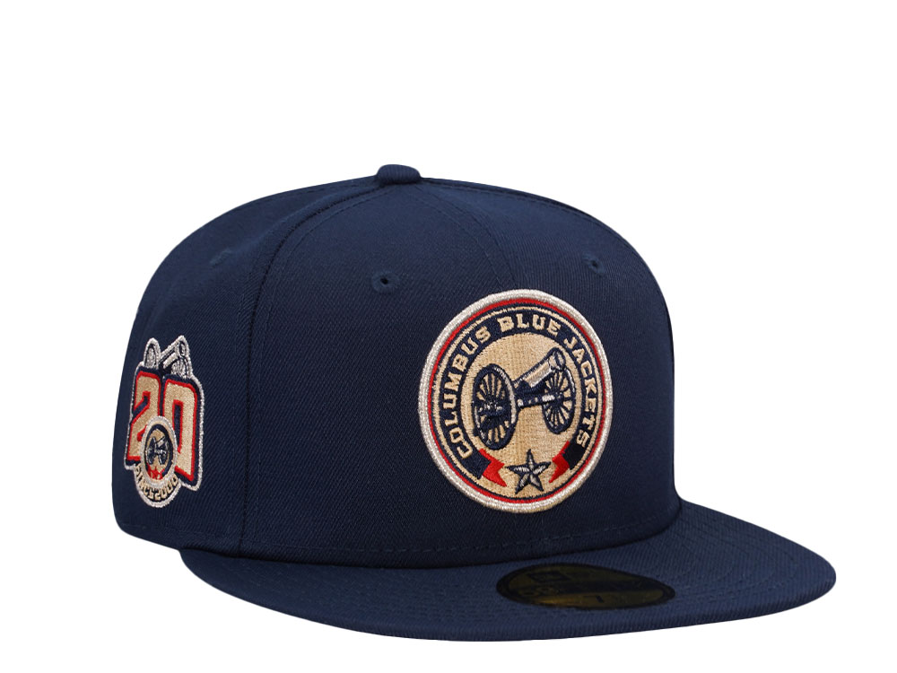 New Era Columbus Blue Jackets 20th Anniversary Prime Edition 59Fifty Fitted Cap
