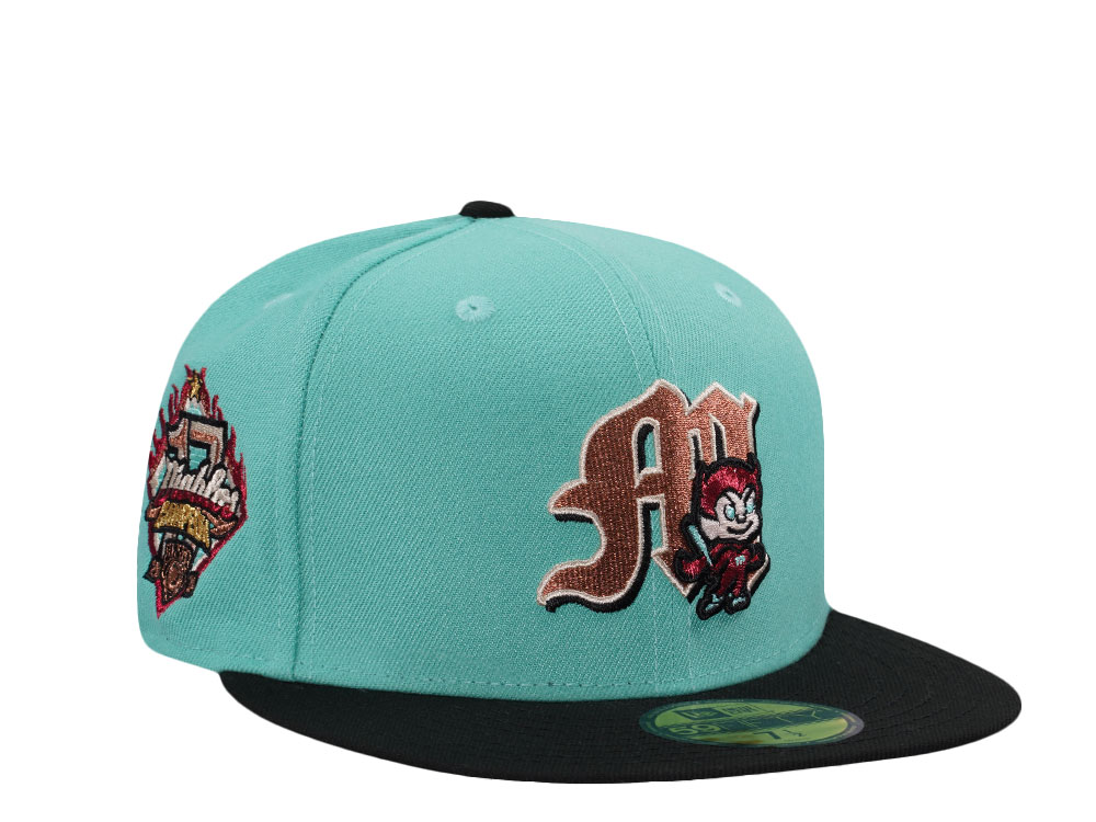 New Era Mexico Diablos Clear Mint Two Tone Edition 59Fifty Fitted Cap