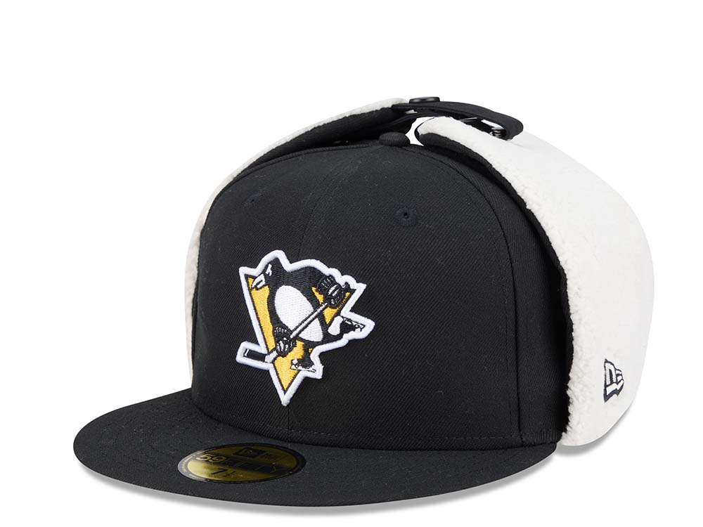 New Era Pittsburgh Penguins Classic Black 59Fifty Dogear Fitted Cap