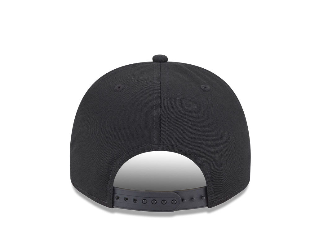 New Era Los Angeles Kings Black Chainstitch 9Fifty A Frame Snapback Cap