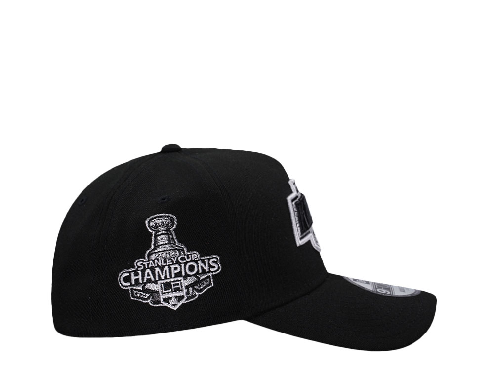 New Era Los Angeles Kings Staley Cup Champions Black Prime Edition 9Forty A Frame Snapback Cap