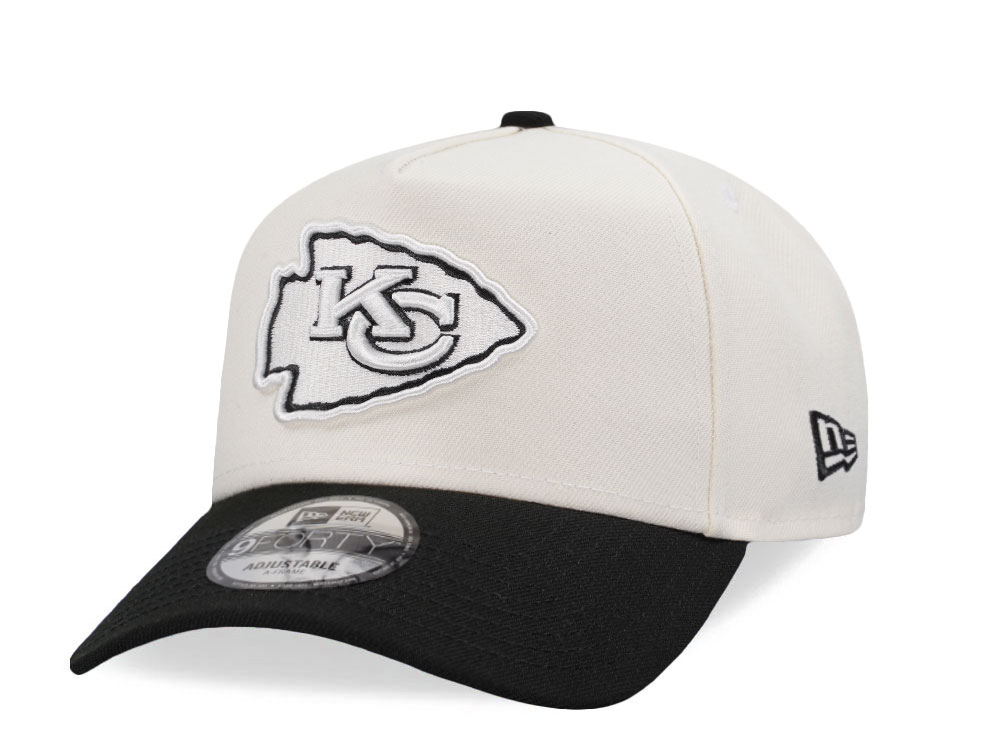 New Era Kansas City Chiefs Classic Chrome Two Tone Edition 9Forty A Frame Snapback Cap