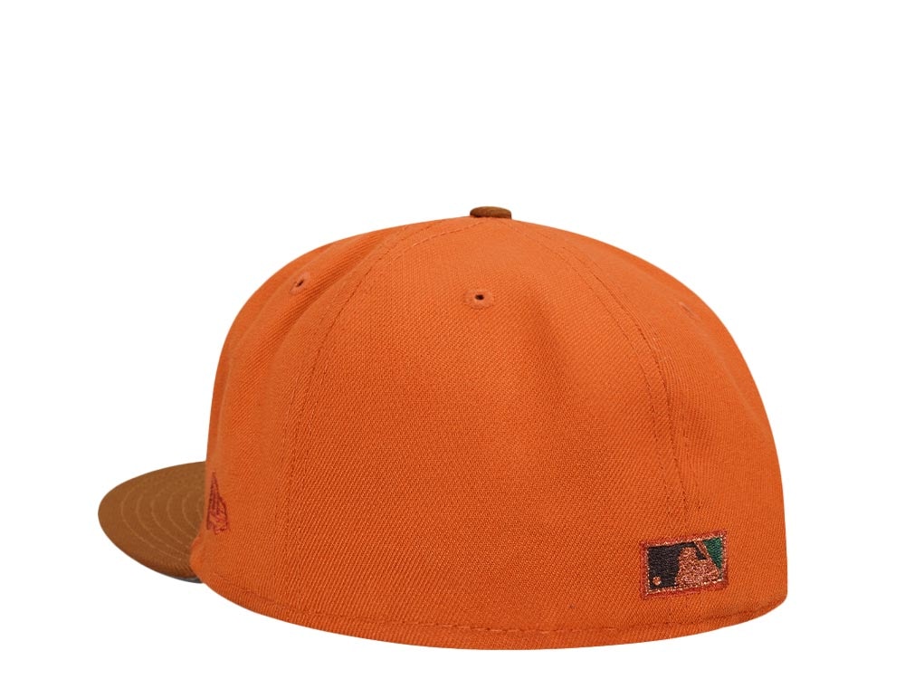 New Era Atlanta Braves All Star Game 2000 Golden Rust Two Tone Edition 59Fifty Fitted Cap