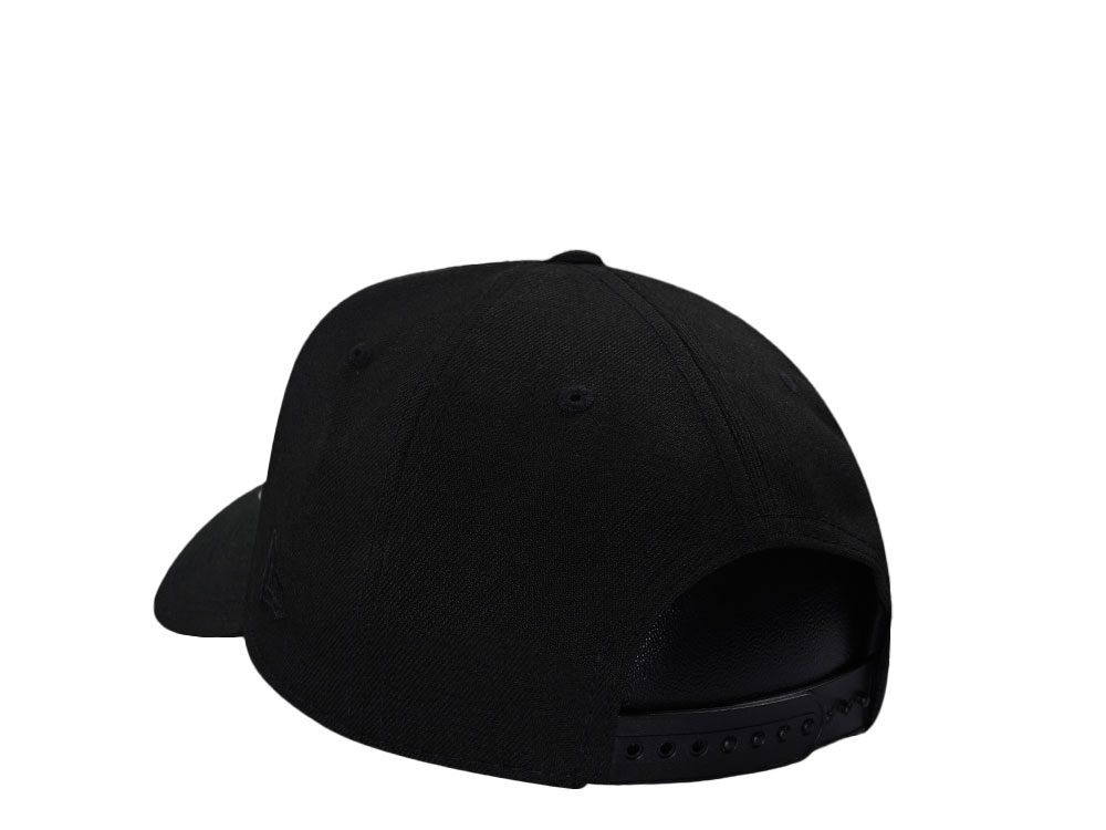 New Era Anaheim Ducks 30th Anniversary Blacked Out Edition 9Forty A Frame Snapback Cap