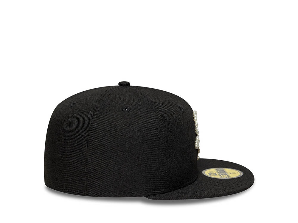 New Era Chicago White Sox Faux Pearl Black Prime Edition 59Fifty Fitted Cap