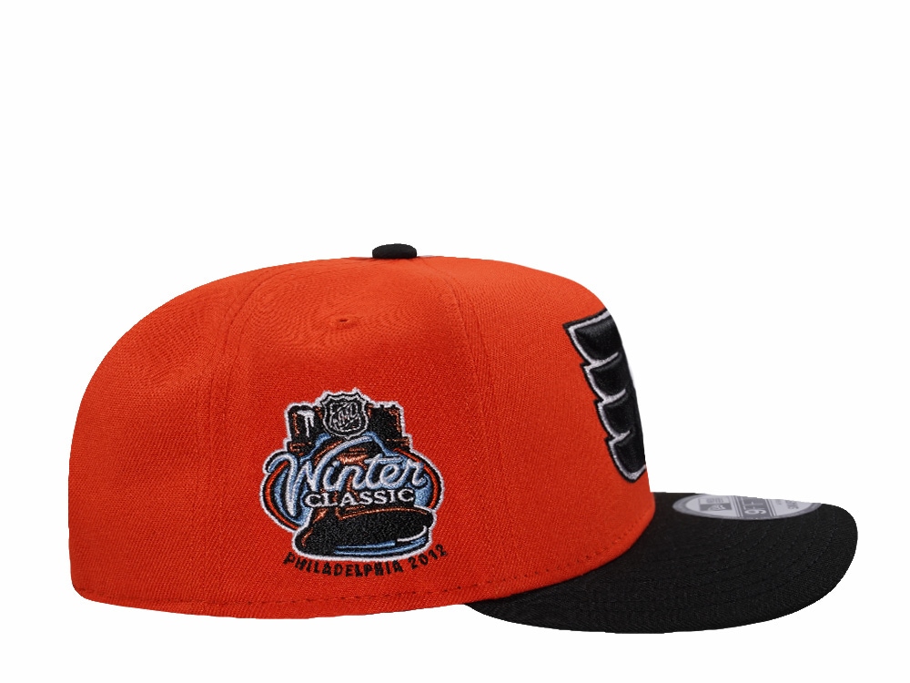 New Era Philadelphia Flyers Winter Classic 2015 Orange Two Tone Edition 9Fifty A Frame Snapback Cap
