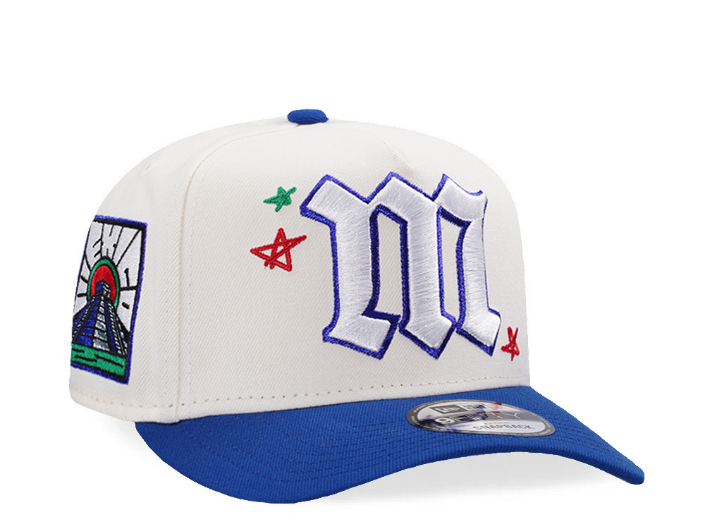 New Era Mexico Chrome Two Tone Edition 9Fifty A Frame Snapback Cap