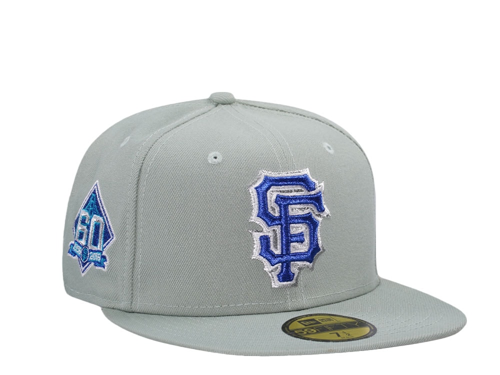 New Era San Francisco Giants 60th Anniversary Everest Green Metallic Edition 59Fifty Fitted Cap