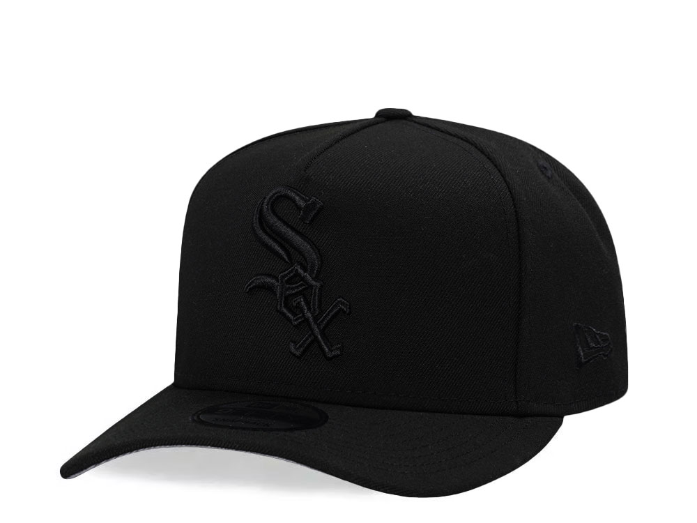 New Era Chicago White Sox Classic Blackout Prime Edition 9Fifty A Frame Snapback Cap