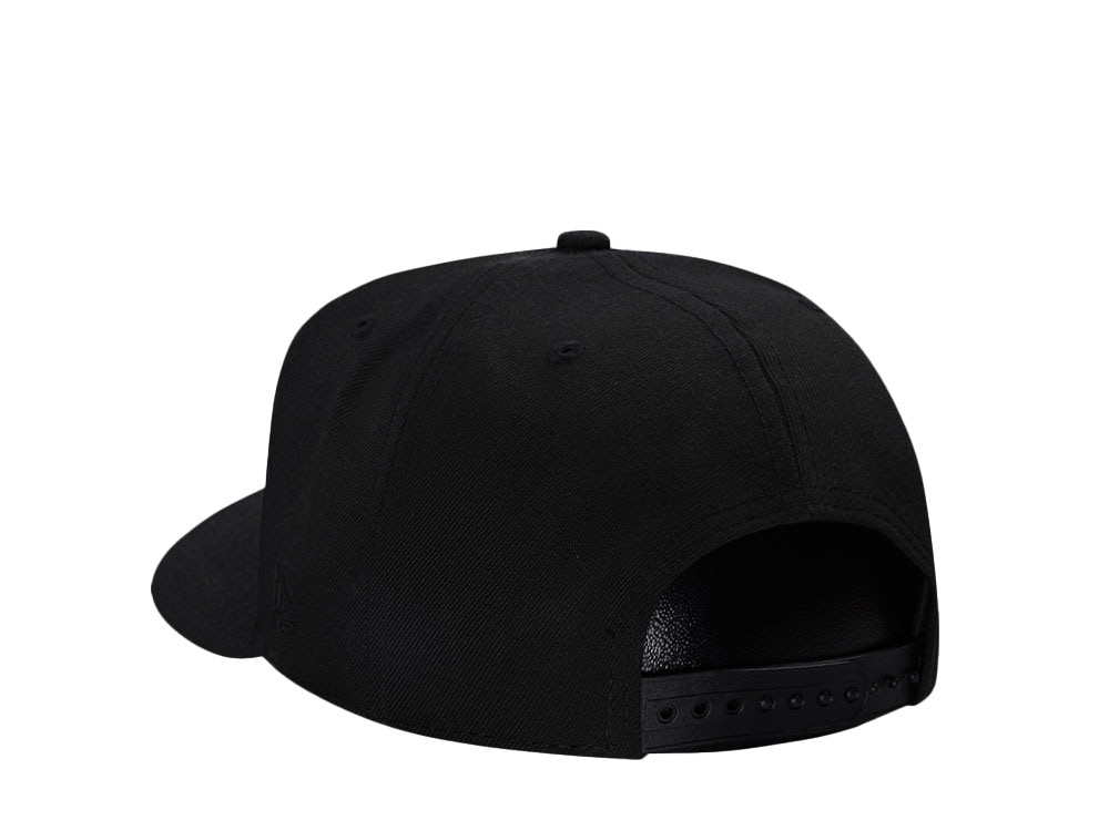New Era New York Mets World Champions Black Throwback Edition A Frame 9Fifty Snapback Cap