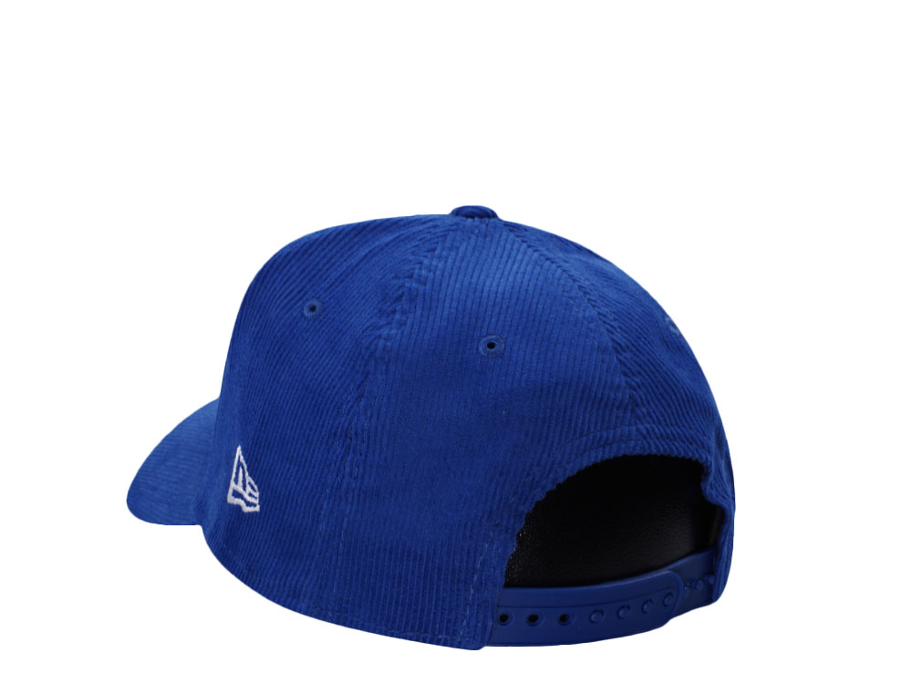 New Era Chicago Cubs World Series 2016 Blue Throwback Corduroy Edition 9Forty A Frame Snapback Cap