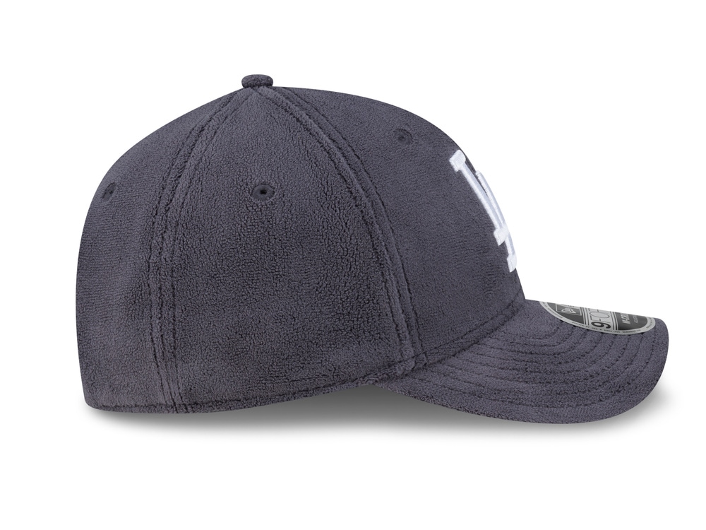New Era Los Angeles Dodgers Fleece Grey Prime Edition 9Forty M Crown Snapback Cap